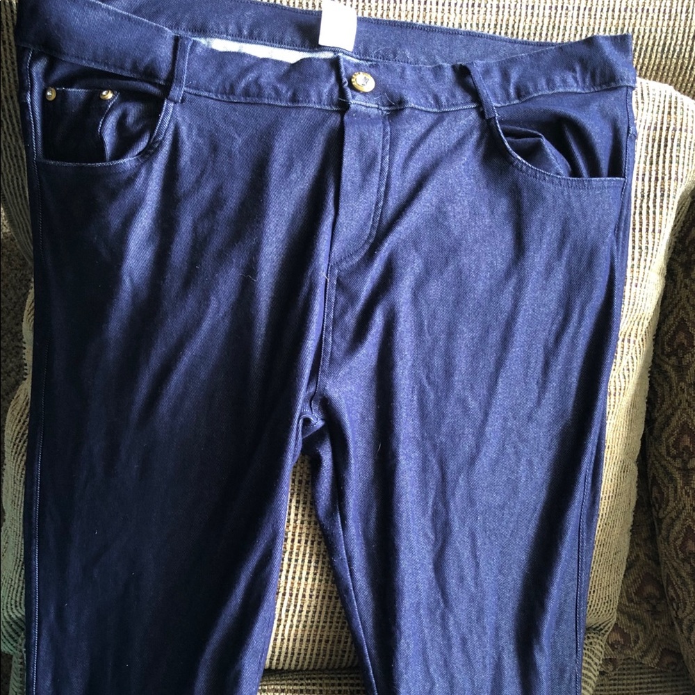 Dark jean jeggings women’s 3xl